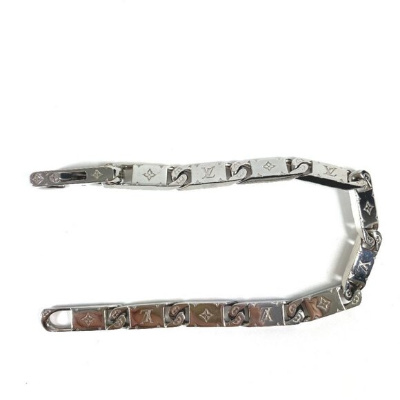 LOUIS VUITTON M0921L Bracelet-Monogram Tied Up Accessories Bracelet Metal Silver - Picture 3 of 8